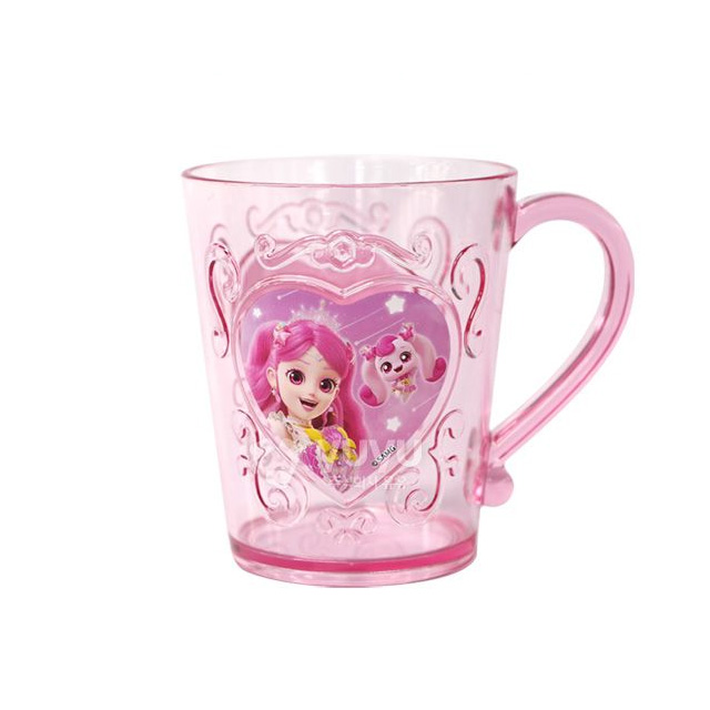 Catch Teenieping 5 3D Transparent Cup 300ml (Heartsping)