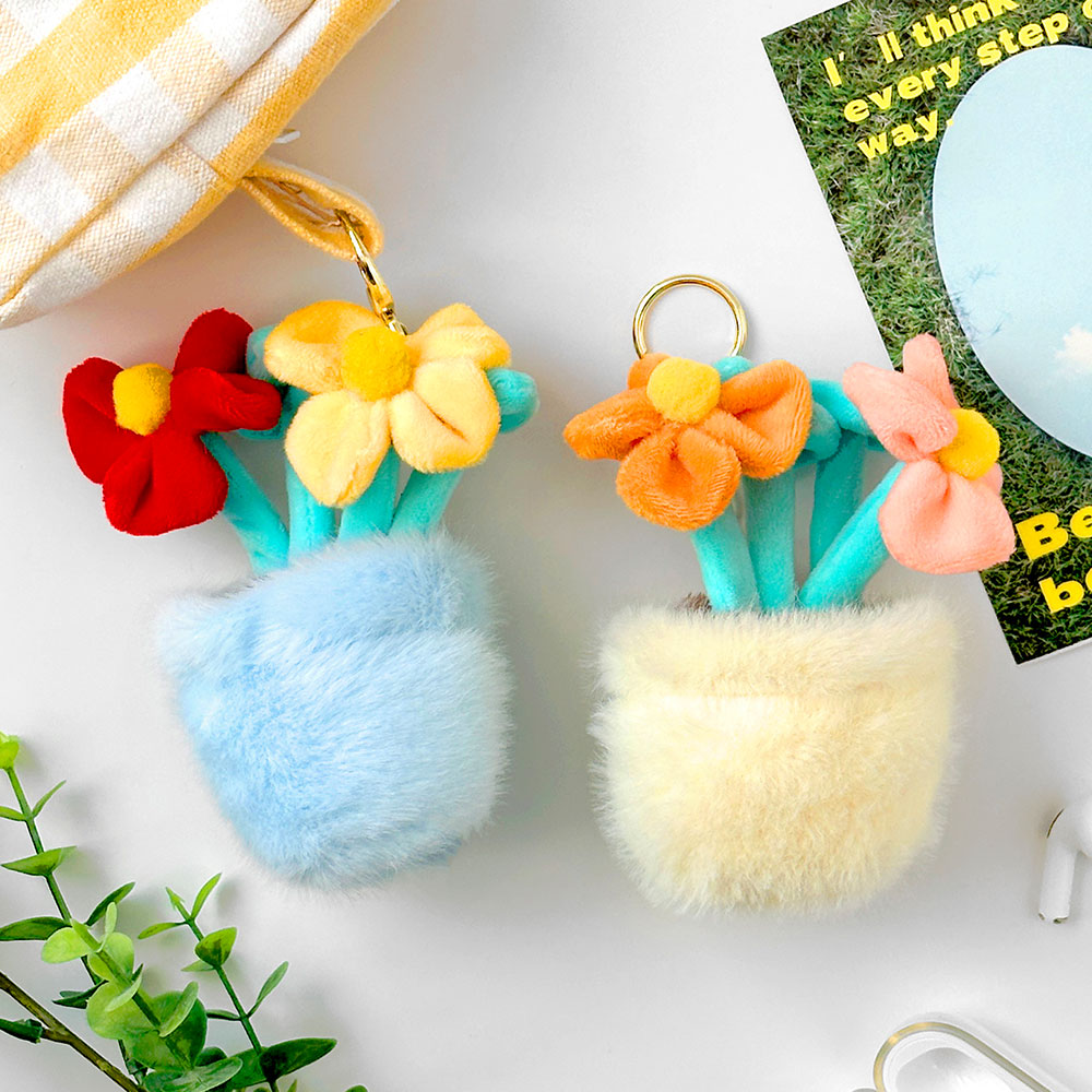 Flowerpot keyring (Random)