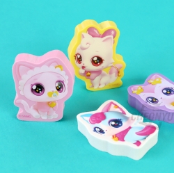Wish Cat Eraser, 32pcs