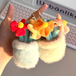 Flowerpot keyring (Random)