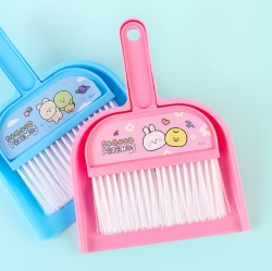 Dust Pan and Brush Set Pink