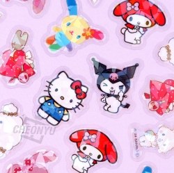 Sanrio Hologram Sticker Set
