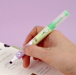E-rinubgae Twin Highlighter 5Colors, Random