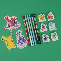 Pokemon Pencil and Eraser Set