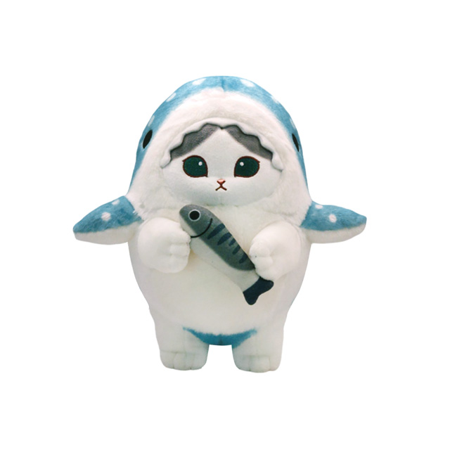 모후샌드 블루바이냥 상어 코스튬 (25cm)