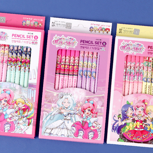 prichannel Pencil 12P Set, Random