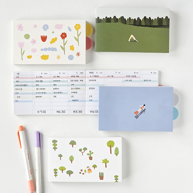 a pocket notebook