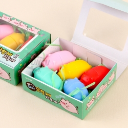 Little pig brothers eraser, Sets of 12pcs