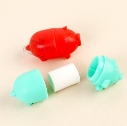 Little pig brothers eraser, Sets of 12pcs
