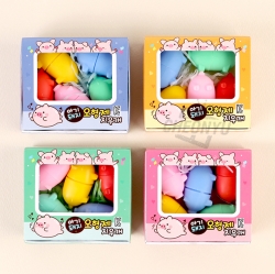 Little pig brothers eraser, Sets of 12pcs