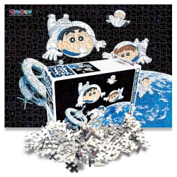 Crayon Shin-chan Jigsaw Puzzle 500 Pieces - Space Exploration