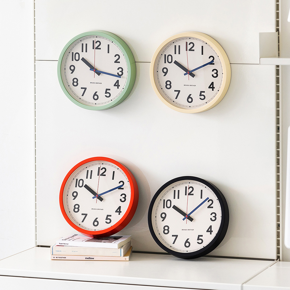 Brunch Brother Midcentury Wall Clock
