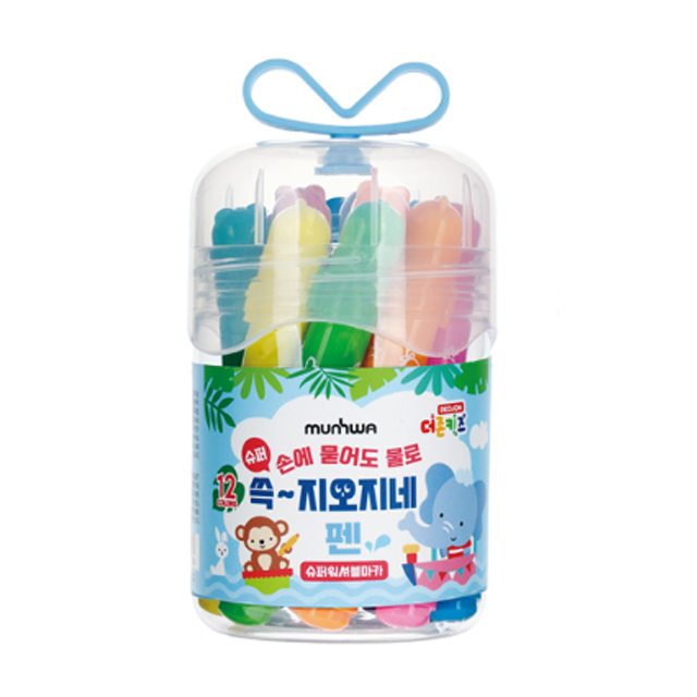 DEOJON KIDS Super Washable Marker 12 Colors set