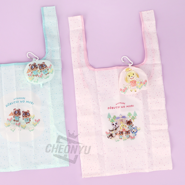 Dobutsu no mori Carabiner Eco Bag
