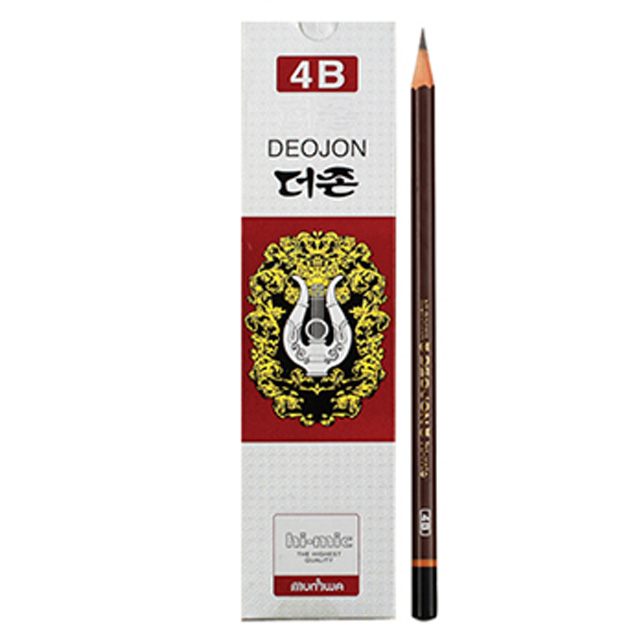 DEOJON Pencil 4B 12pieces Set