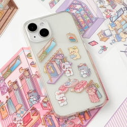 3D My Shop Deco Sticker, 20pcs