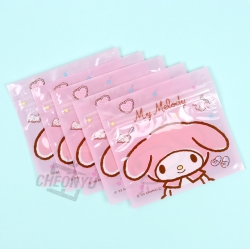 Sanrio Characters  Zip Bag S, 5 Sheet