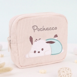 Pochacco Corduroy Pouch