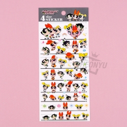 Powerpuff Girls 4 Size Sticker