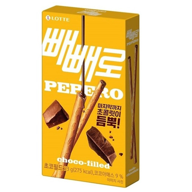 LOTTE Pepero Choco-filled 53g, 40pcs