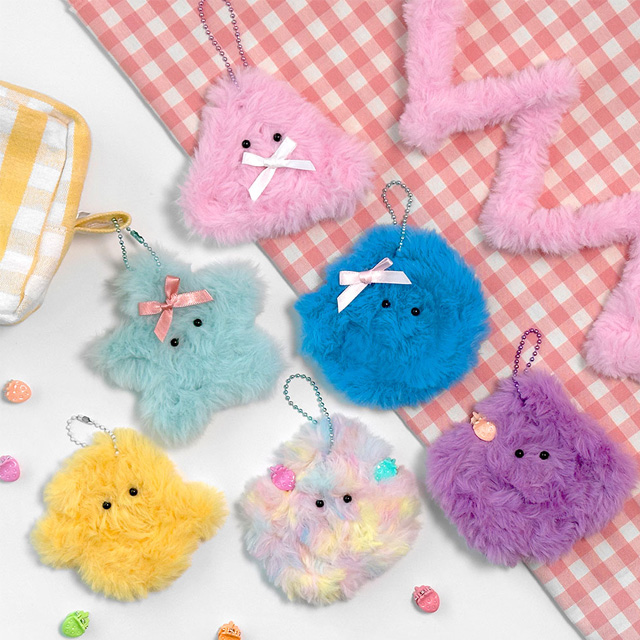 Random Monster MORU Keyring DIY