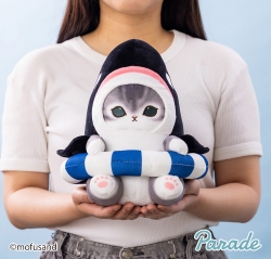 Mofusand Orca Cat Tube BIG Plush 28cm