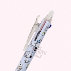Snoopy Frixion Ball 3-in-1 Ballpoint Pen 0.38mm