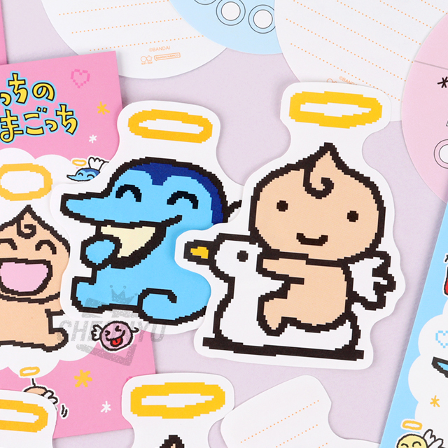 Angel Tamagotchi Die-cut Mini Letter