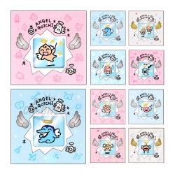 Angel Tamagotchi Square Memo