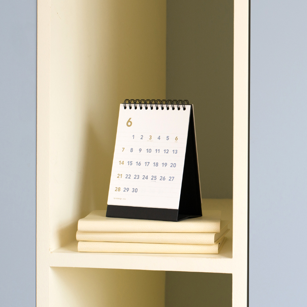 desk calendar mini 2026