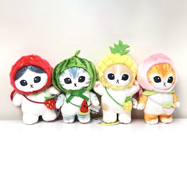 Mofusand Fruits Costume Keychain 9cm