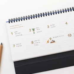 2nd planner standing weekly 2026