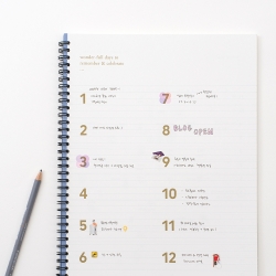 2nd planner A4 2026