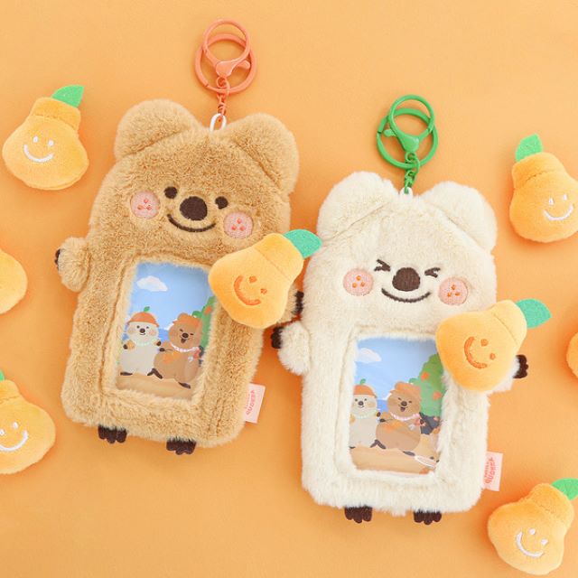 Kiki Quokka Jeju Hallabong Photo Card Holder
