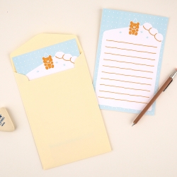 From the Heart letterpress message card