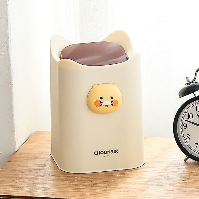 Choonsik Desk 3D Swing Trash can