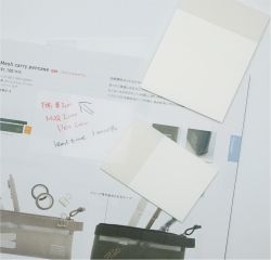 50 sheets of clear note sheet (Large)