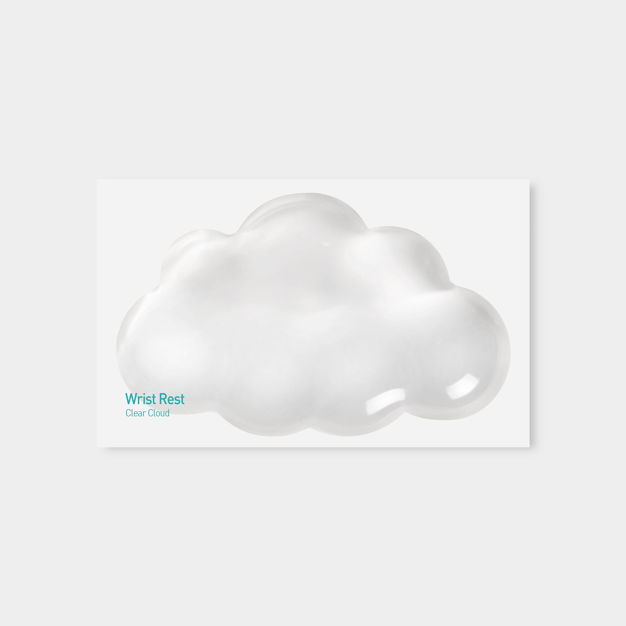 Wrist Rest Clear Cloud