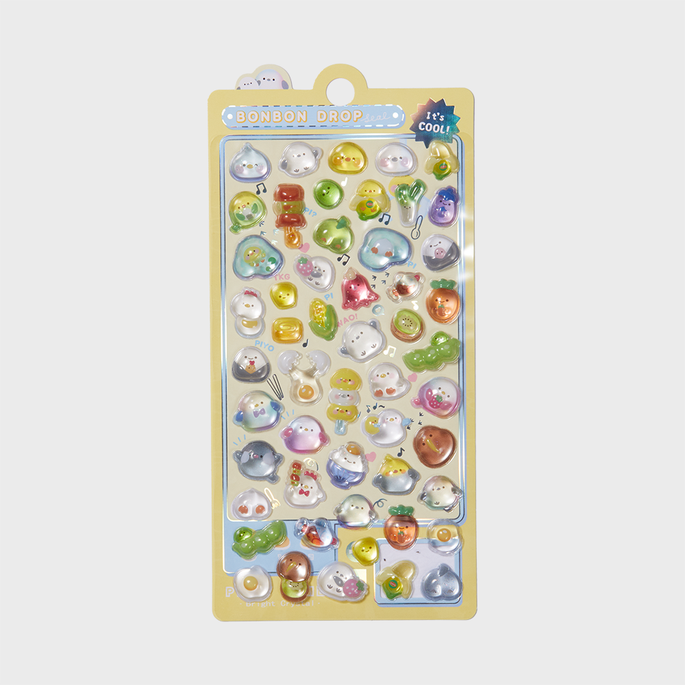 3D Crystal Sticker BonBon Drop BonBonland 03 Chick's Breakfast
