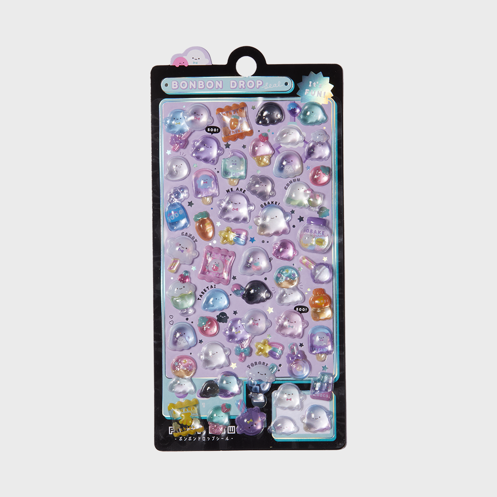 3D Crystal Sticker BonBon Drop BonBonland Cute Monster