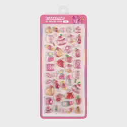 3D Crystal Sticker BonBon Drop Land Series