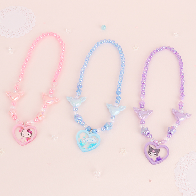 Sanrio Spangle  Heart Necklace