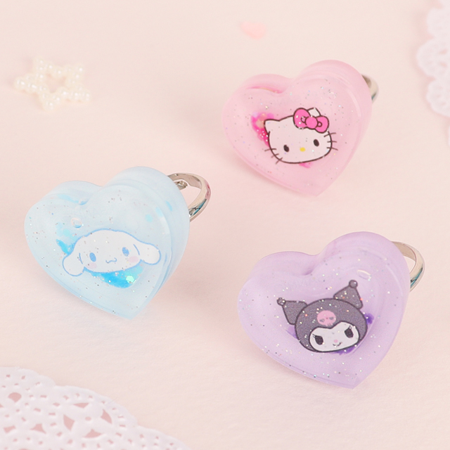 Sanrio Spangle Heart ring