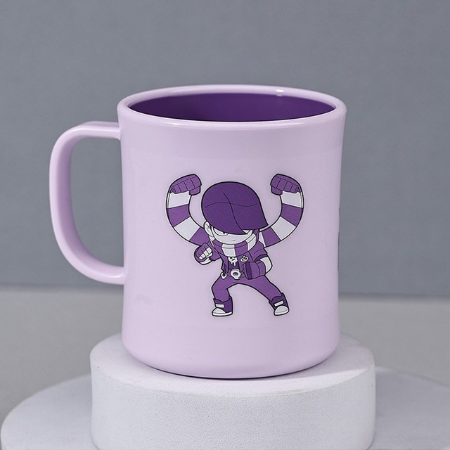 Brawl Stars Kiyo Double Color Handle Cup (Soft Lilac)