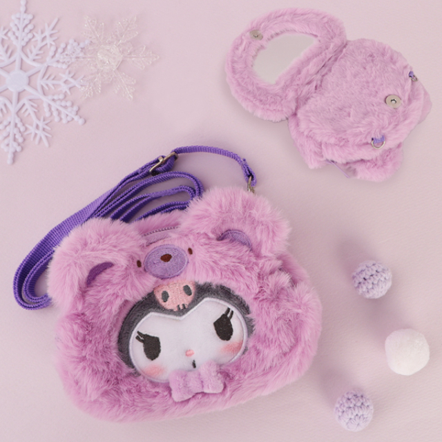 Kuromi Mild Mirror Cross Bag