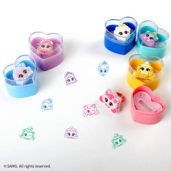 Catch! Teenieping Ring Stamp (Set of 16)