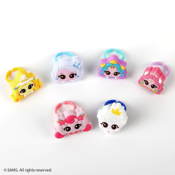 Catch! Teenieping Ring Stamp (Set of 16)