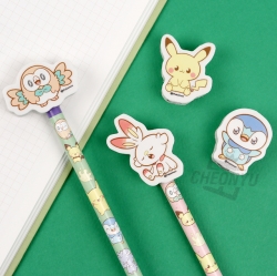 Pokémon Eraser and Pencil Set,Random