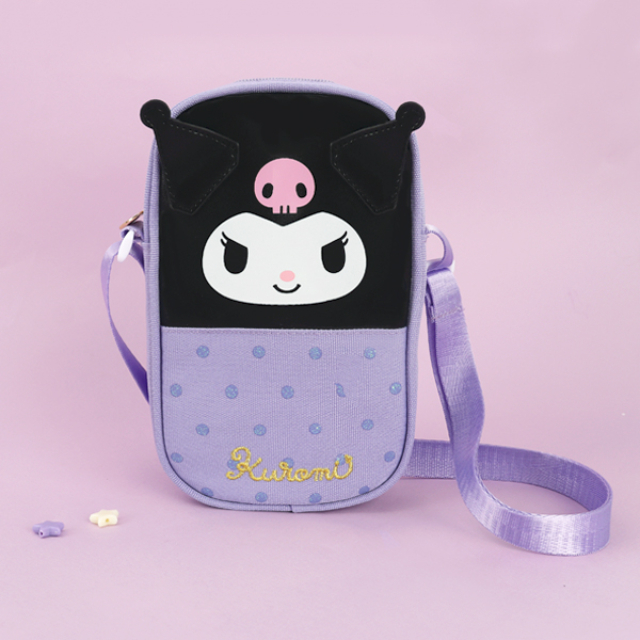 Kuromi Face Phone Bag