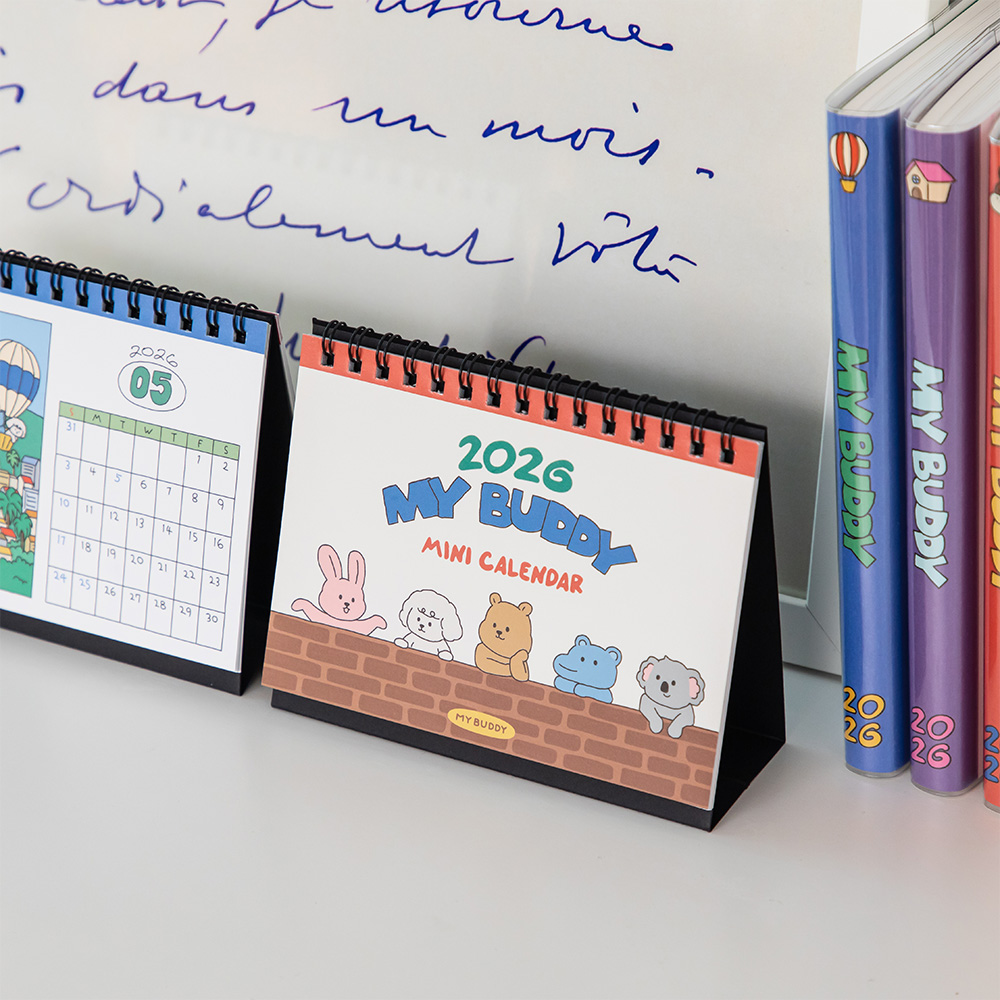 2026 My Buddy Mini Calendar